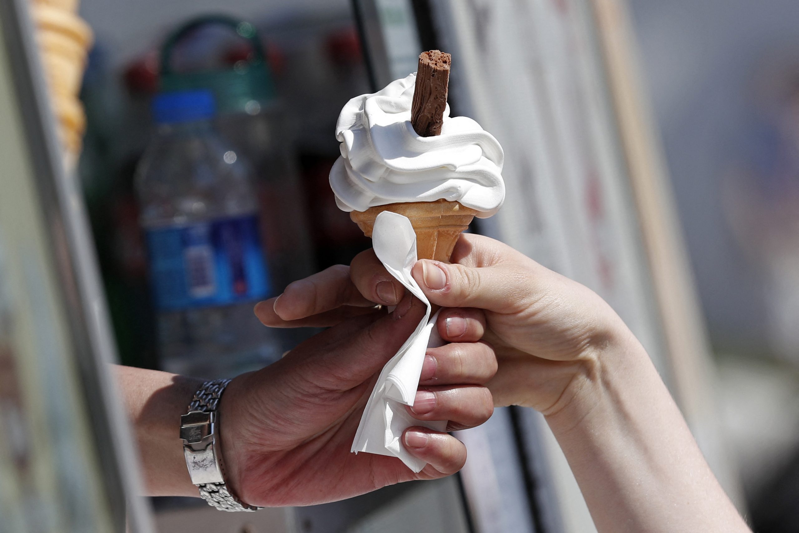 Russian Official Fears Men Licking Ice Cream Has Gay Undertone [Video]