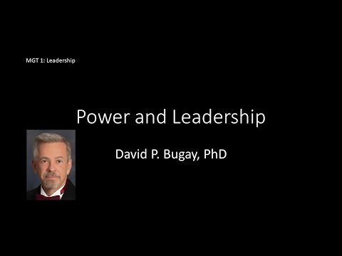 Power and Leadership [Video]