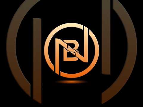 BN Monogram logo Design Tutorial | CorelDraw logo Design [Video]