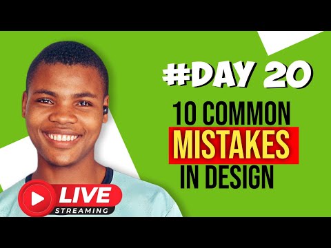 10 common mistakes to avoid in graphic design [Video]