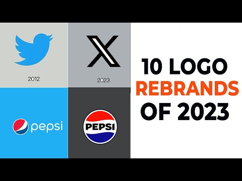 The biggest logo rebrands 2023 [Video]