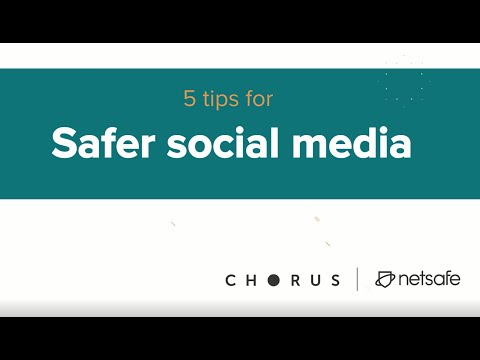 Five tips for safer social media [Video]