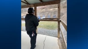 Local business apologizing after video goes viral of employee shouting racial slur on gun range