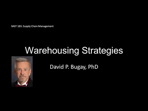 Warehousing Strategies in the Supply Chain [Video]