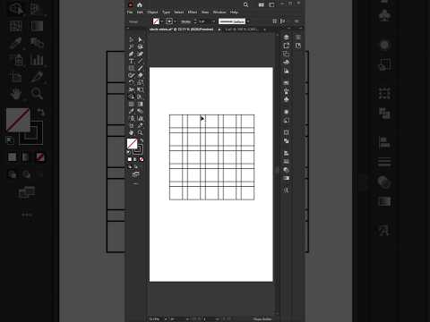 How to Design a Instant Letter FG Logo with Grid  Adobe Illustrator Tutorial [Video]