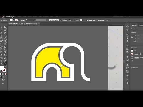 grid logo and golden ratio logo design process [Video]
