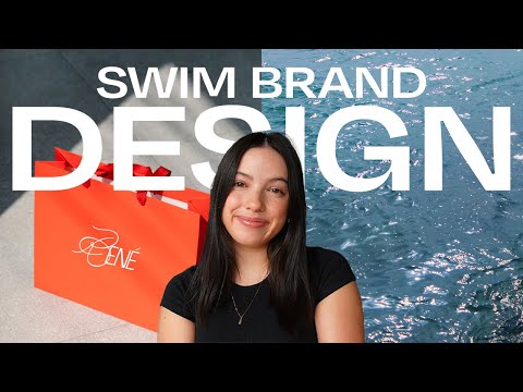 Designing a Swim Brand for my Portfolio [Video]