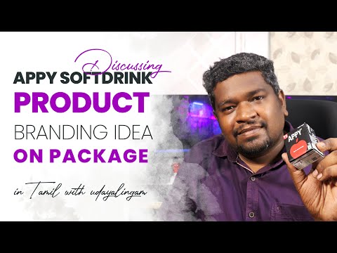 Discussing APPY Softdrink Product Branding Idea On Package | Buff Tutorial [Video]