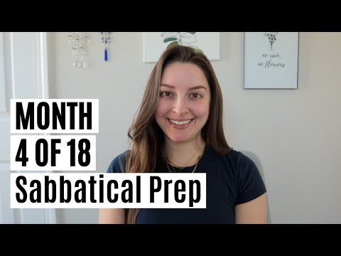 Month 4 of 18 | Sabbatical Prep Update | Addressing a comment, Business things, more new accounts [Video]