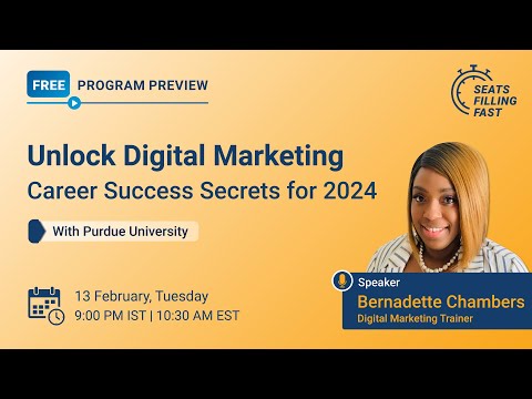 🔥Unlock Digital Marketing Career Success Secret | Digital Marketing Career Path | 2024 | Simplilearn [Video]