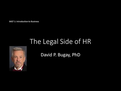The Legal Side of HR [Video]