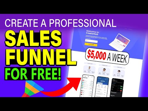 How to make $20,000 with a Free Sales Funnel: 2024 Beginner’s Guide [Video]