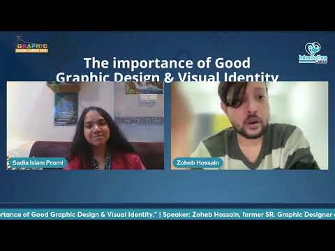 Special live on “The Importance of Good Graphic Design & Visual Identity.” [Video]