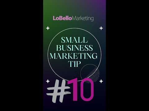 Small Business Marketing Tip #10: Elevate Your Online Presence through Strategic Branding! [Video]