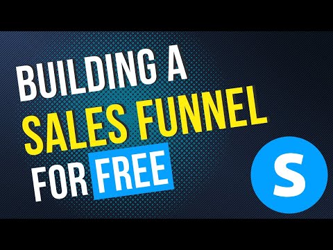 How to Quickly create a Sales Funnel on systeme.io (Template included) [Video]