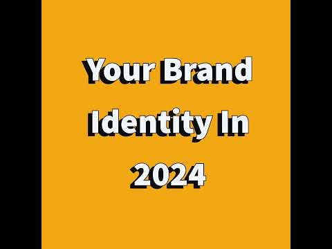 Understanding Brand Identity In 2024 | Tom Conlon [Video]