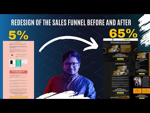 Redesign of the Sales Funnel before and after | Clickfunnels 2 | GoHighLevel | GHL | Systeme io [Video]