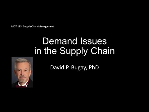 Demand Issues in the Supply Chain [Video]
