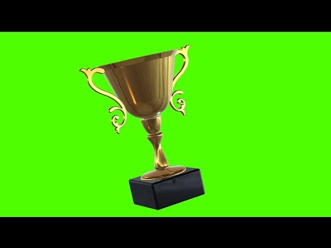 Champion Cup 🏆 | 3D Free Motion Graphics | Green Screen Showcase [Video]
