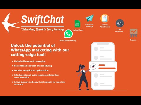 SwiftChat Tutorial for Explosive WhatsApp Marketing [Video]