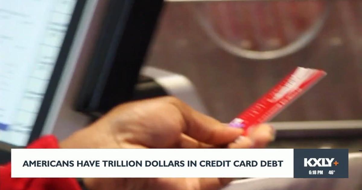 Americans have a trillion dollars in credit card debt | Video
