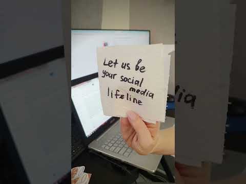Let us be your Social Media Lifeline! [Video]
