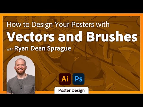 Designing and Texturing Your Posters in Adobe Illustrator and Photoshop with Ryan Dean Sprague [Video]
