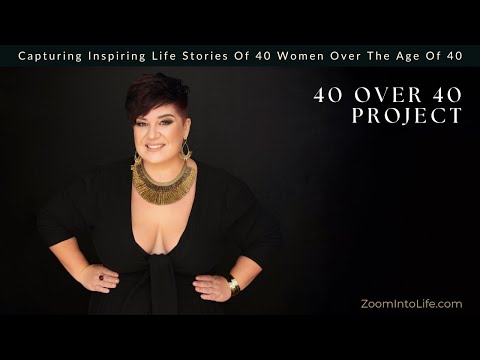 Inspiring Women Stories I 40 OVER 40 PROJECT I Tracy Geddes I Photography & Film – Puja Misra [Video]