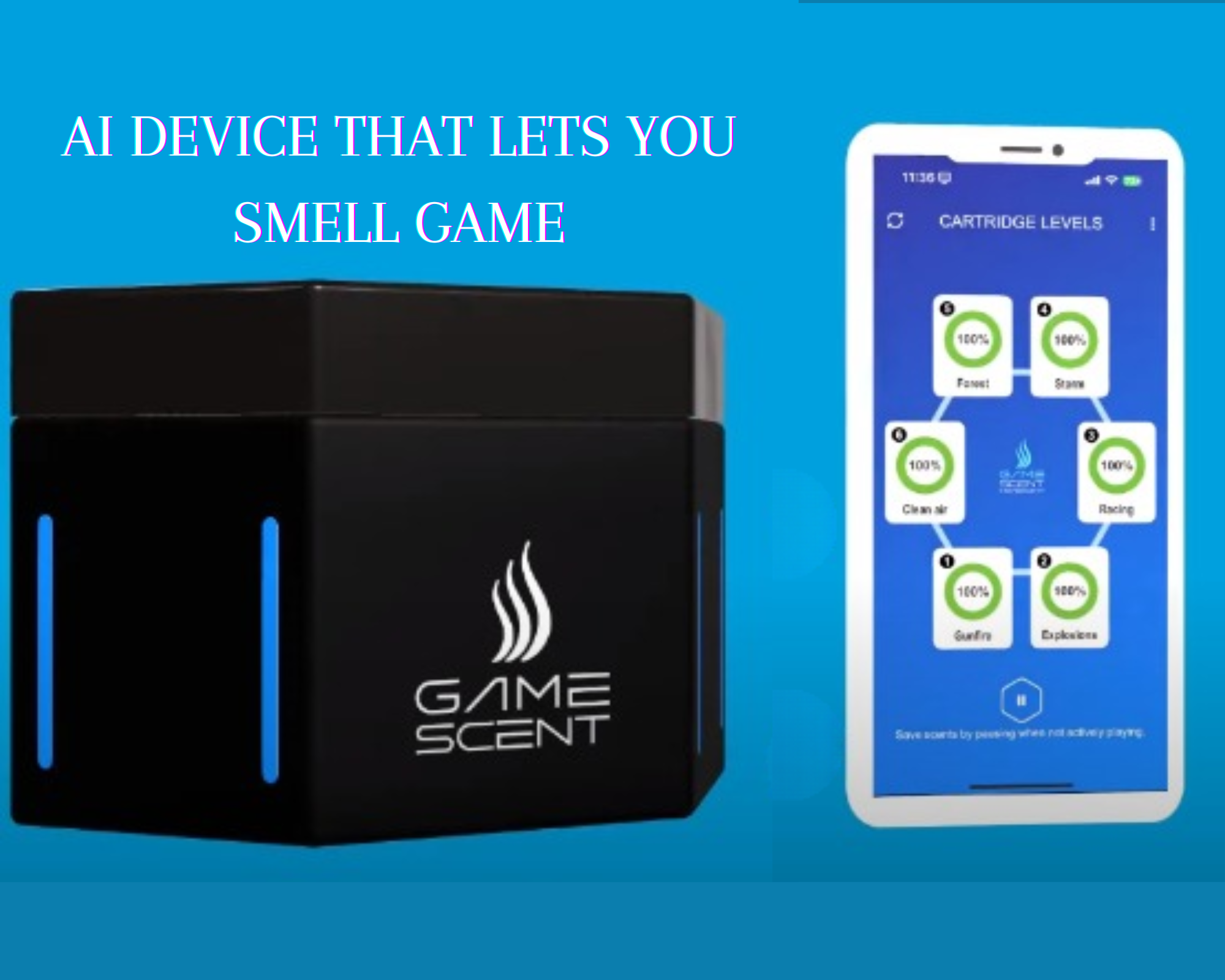 AI Device Brings Video Game Scents to Life!
