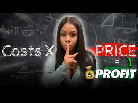 SECRET PRICING STRATEGY TO ENSURE PROFIT | HOW TO PRICE PRODUCTS for Your Small Business [Video]