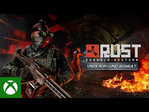 RUST Console Edition Underground Assault Update Trailer [Video]