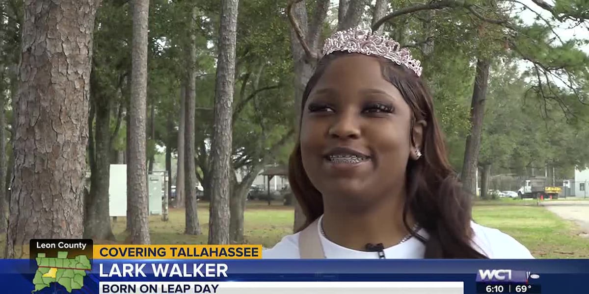 Tallahassee teen born on Leap Day celebrates her “fourth” birthday [Video]