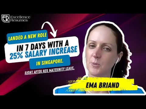 Ema From France Lands IN 7 DAYS a Senior Role in Singapore Right After an Extended Maternity Leave 👏 [Video]