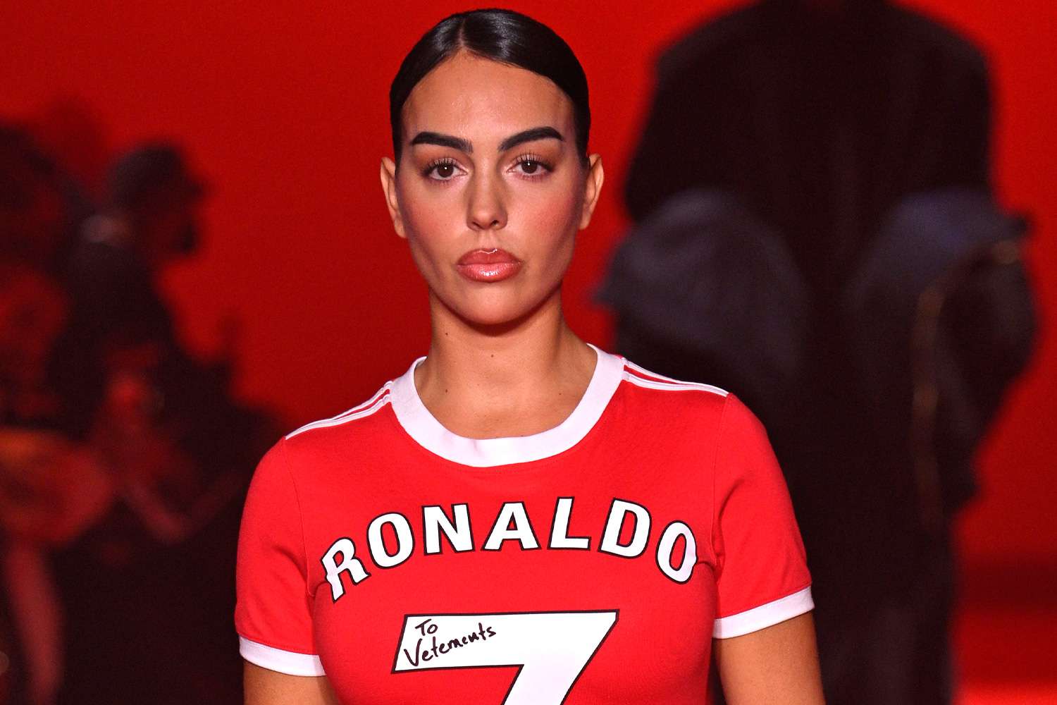 Georgina Rodriguez Wears Cristiano Ronaldo Dress for Paris Fashion Week 2024 [Video]