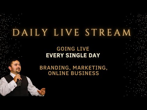 The Brand Samurai’s Daily Live Stream – Branding, Marketing, Online Business and Life. [Video]