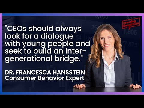 “CEOs should always seek to build an inter-generational bridge” – Dr. Francesca Hansstein [Video]