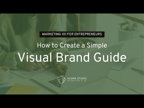 A Visual Brand Guide  – What you need to get Started [Video]