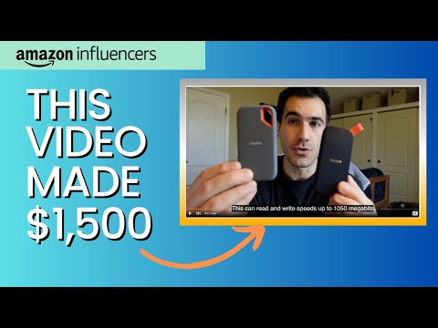 The One Video That Earned Me Over $1500 on Amazon Influencer Program – Here’s How