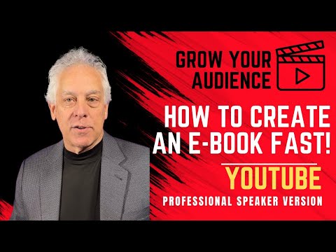 How To Create An E-Book Fast! | Business Motivation | Business Growth | Chuck Gallagher [Video]