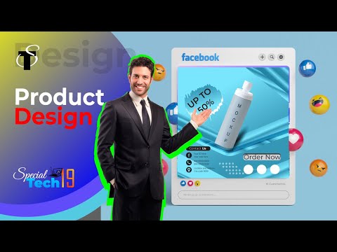 How to  create Product design | graphic design free course [Video]