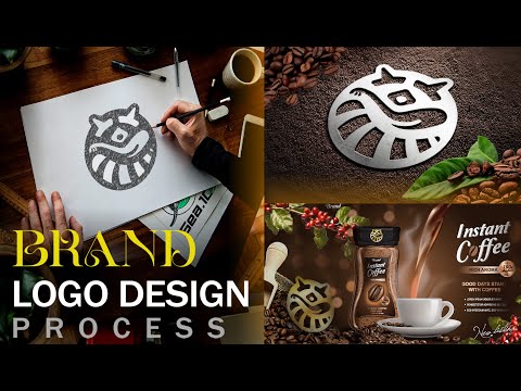 How to Make a brand coffee shop logo [Video]