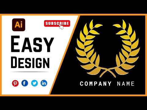 Easy Logo Design In Adobe Illustrator Tutorial [Video]
