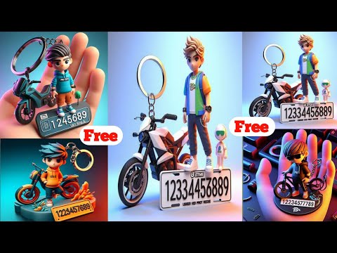 Create 3D Key Chain Images with Bing Ai  | Ai image generator | [Video]