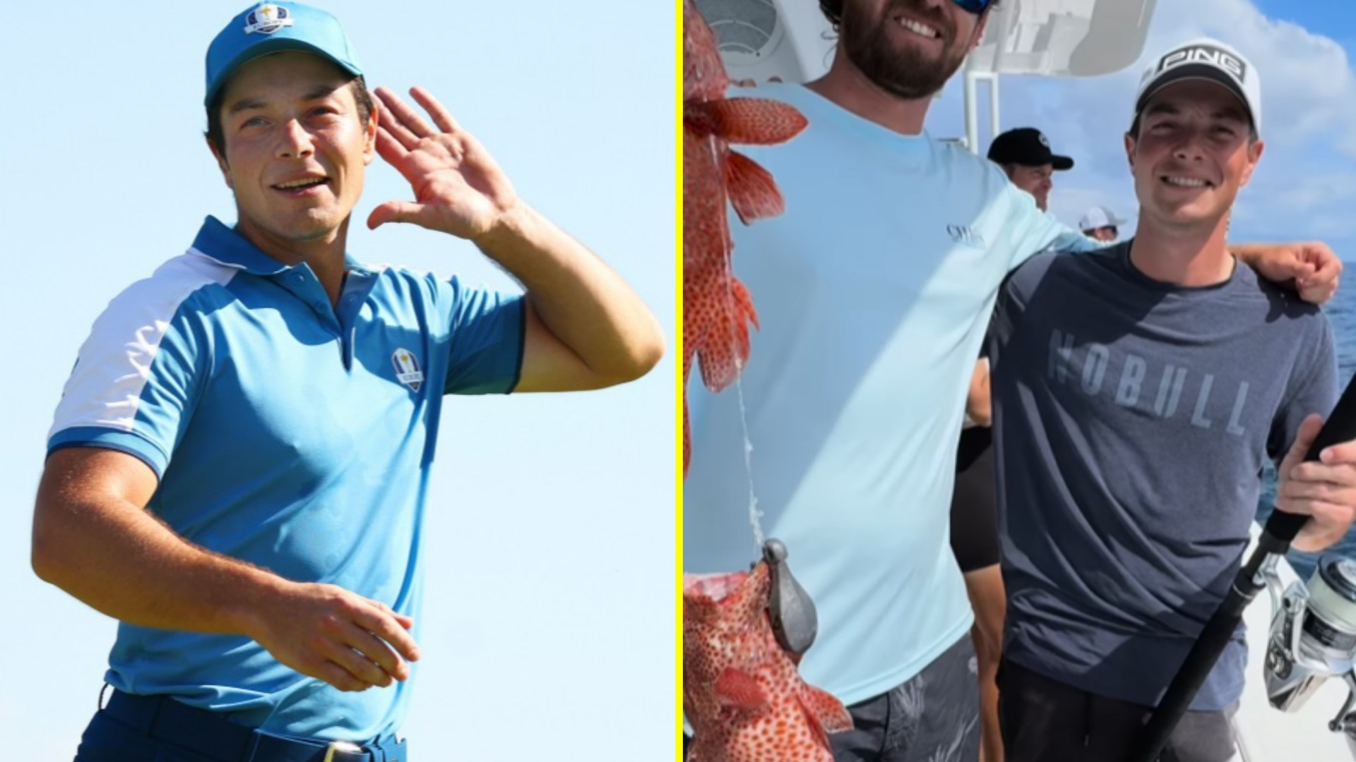 Viktor Hovland enjoys sunny fishing trip alongside golf and influencer stars as he gears up for key run before The Masters [Video]