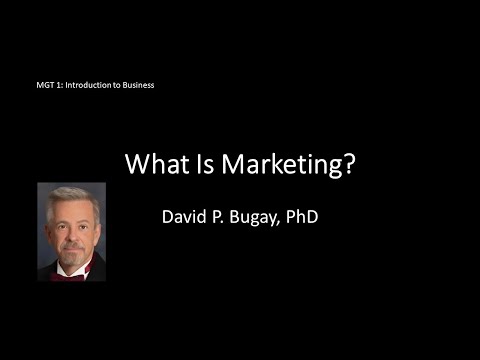 What is Marketing [Video]