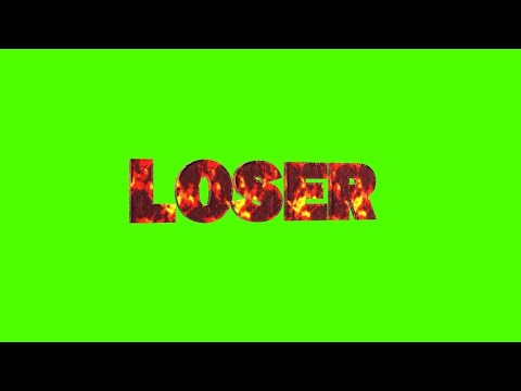 Loser motion title | 3D Free Motion Graphics | green screen showcase [Video]