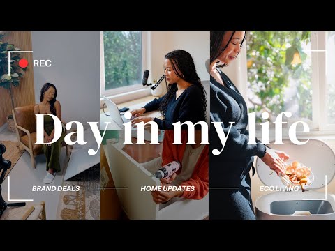 Work Day in My Life as a SIX FIGURE Influencer Vlog | Brand Deal Tips & New Home Updates [Video]