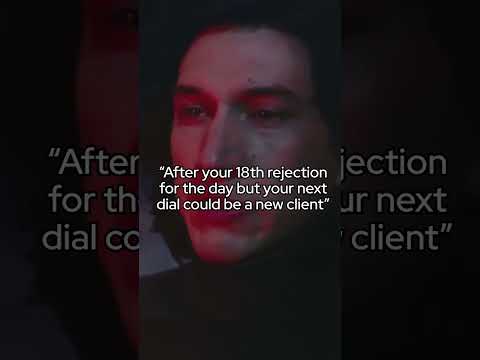 After your 18th rejection for the day but your next dial could be a new client… [Video]