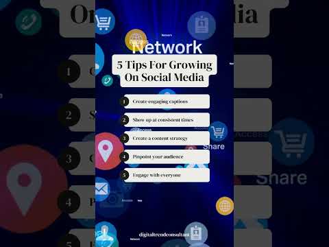 5 Tips For Growing On Social Media | [Video]