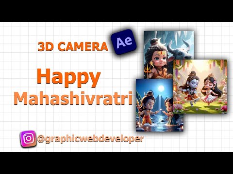 happy mahasivratri in after effect [Video]